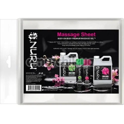 Набор для массажа Wet Nuru Massage Kit