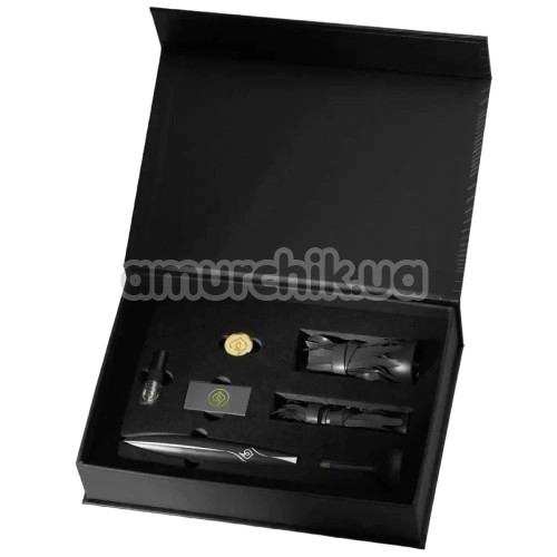 Флоггер со сменным хвостом Lockink Exchangeable Tail Flogger, черный