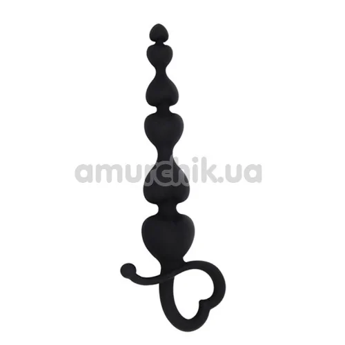 Анальний ланцюжок Mai Attraction Pleasure Toys N79, чорний - Фото №1