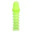 Насадка-подовжувач члена Silicone Penis Extension Glow In The Dark, що світиться в темряві - Фото №1