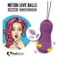 Виброяйцо Motion Love Balls Foxy, сиреневое - Фото №4