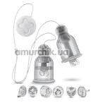 Вибратор для груди Temptasia Titillator, прозрачный - Фото №1