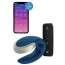 Вібратор Satisfyer Double Love Luxury Partner Vibrator, синій - Фото №1
