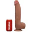 Фаллоимитатор Sliding-Skin Dual Layer Dong King Sized 12, светло-коричневый - Фото №9