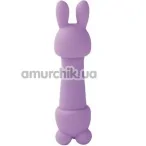 Кліторальний вібратор FeelzToys Mister Bunny, фіолетовий - Фото №1