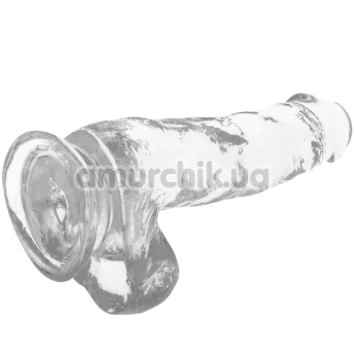 Фаллоимитатор XRAY 18.5 см, прозрачный