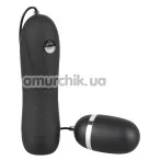 Виброяйцо Power Bullet With Super Strong Vibration, черное - Фото №1