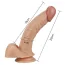 Фалоімітатор Lovetoy Real Extreme 8.5, тілесний - Фото №4