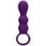 Анальная пробка с вибрацией Loveline Teardrop Shaped Anal Vibrator, фиолетовая - Фото №1