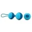 Вагінальні кульки Key Stella II Double Kegel Ball Set, блакитні - Фото №1