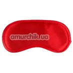 Маска на глаза Easy Toys Satin Blindfold, красная - Фото №1