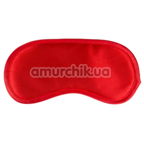 Маска на очі Easy Toys Satin Blindfold, червона - Фото №1