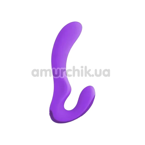 Вибратор клиторальный и точки G Climax Elite Ariel 6x Silicone Vibe, фиолетовый - Фото №1