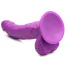 Фалоімітатор Pop Peckers Dildo With Balls 7.5, фіолетовий - Фото №3