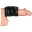 Насадка на пеніс з вібрацією Vibrating Sleeve, чорна - Фото №3