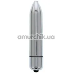 Кліторальний вібратор Climax Bullet, срібний - Фото №1