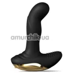Вибростимулятор простаты с подогревом Dorcel P-Finger, черный - Фото №1