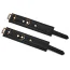 Фіксатори для рук Liebe Seele Black Organosilicon Wrist Cuffs, чорні - Фото №2