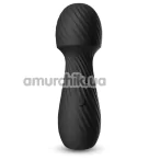 Кліторальний вібратор Boss Series Wand Massager, чорний - Фото №1
