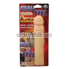 Насадка - удлинитель члена Real Feel Penis Extension - Фото №1