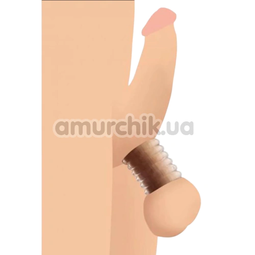 Набір ерекційних кілець для мошонки Boners Ring Master Ballstretcher Set, прозорий
