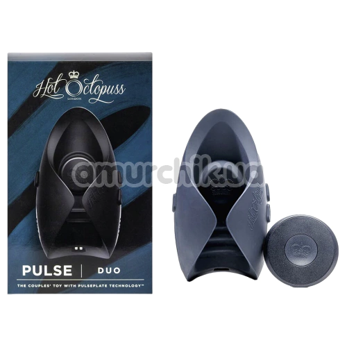 Мастурбатор з вібрацією Kiiroo Hot Octopuss Pulse Duo, синій