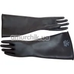 Перчатки Thick Industrial Rubber Gloves, черные - Фото №1
