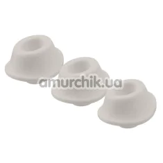 Набір насадок на симулятор орального сексу для жінок Womanizer Premium, Classic (Size M), сірий - Фото №1