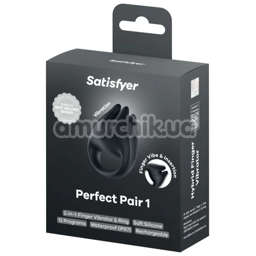 Клиторальный вибратор Satisfyer Perfect Pair 1, черный