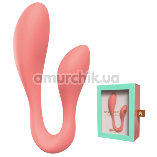 Вибратор Adrien Lastic Exploring Senses Couple Secrets 2.0, розовый