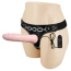 Страпон с вибрацией Jessica Super Belt Strap On Set, телесный - Фото №5
