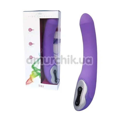 Вибратор Vibe Therapy Tri, фиолетовый