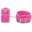 Фиксаторы для рук DS Fetish Silicone Hand Cuff, розовые - Фото №1