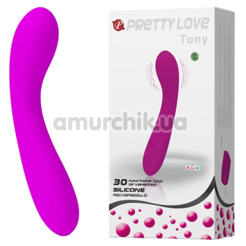 Вибратор Pretty Love Tony, фиолетовый