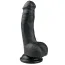 Фалоімітатор Easy Toys Realistic Dildo 15 см, чорний - Фото №1