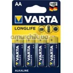 Батарейки Varta LongLife AA (LR6), 4 шт - Фото №1
