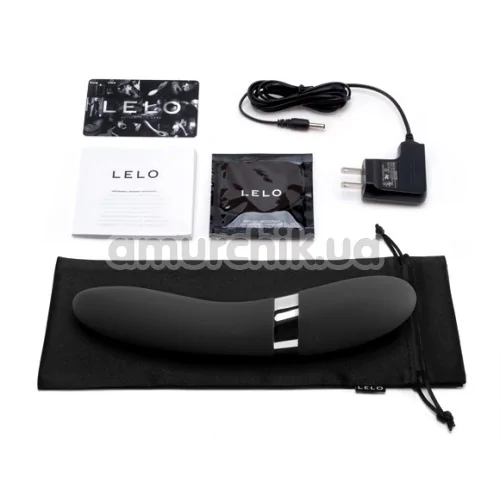 Вібратор Lelo Elise Black (Лело Еліс Блек), чорний