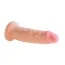 Фалоімітатор King Cock Plus 6 Dual Density Cock, тілесний - Фото №6
