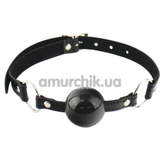 Кляп DS Fetish Bondage Ball Gag, черный - Фото №1