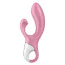 Вибратор Satisfyer Air Pump Bunny 2, розовый - Фото №2