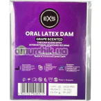 Салфетка для орального секса EXS Oral Latex Dam Grape Scented - виноград, 1 шт - Фото №1