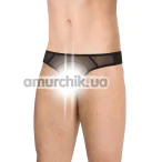 Трусы-стринги мужские Mens Briefs 4525, черные - Фото №1