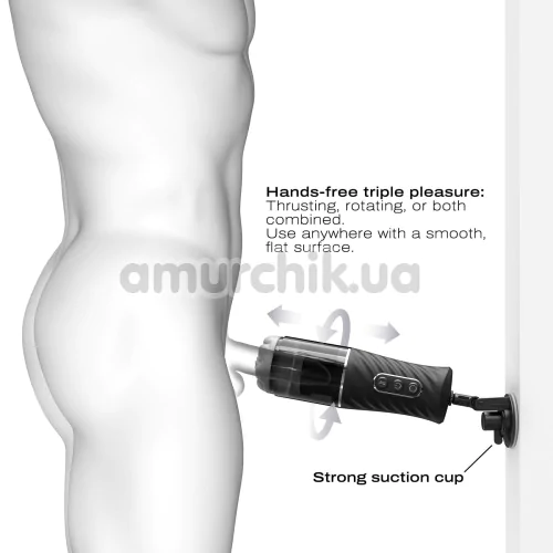 Мастурбатор Dorcel Thrust Blow Pro, черный