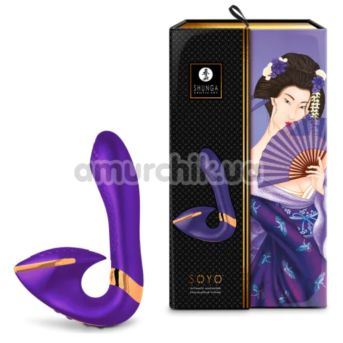 Вібратор Shunga Soyo, фіолетовий