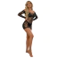 Платье Star Night Ornamental Mini Dress, черное - Фото №5
