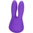 Клиторальный вибратор Silicone Marvelous Bunny, фиолетовый - Фото №2