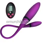 Двуконечный вибратор Adrien Lastic Exploring Senses 2, фиолетовый - Фото №1