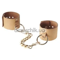 Наручники Bijoux Indiscrets Maze Wide Cuffs, коричневые - Фото №1
