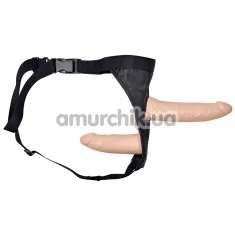 Двойной страпон Double Strap-On - Фото №1