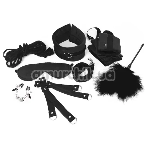 Бондажний набір Art of Sex Soft Touch BDSM Set, чорний